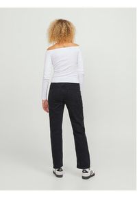 JJXX Bluzka Feo 12234919 Biały Stretch Fit. Kolor: biały. Materiał: bawełna #5