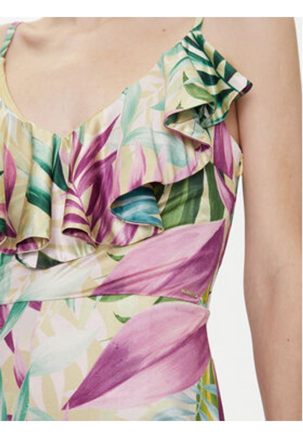 Guess Kombinezon W5GD72 KBAC2 Kolorowy Regular Fit. Materiał: syntetyk. Wzór: kolorowy