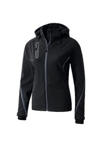 ERIMA - Kurtka damska Erima softshell fonction. Kolor: wielokolorowy, szary, czarny, brązowy. Materiał: softshell