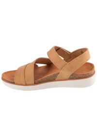 skechers - Sandały damskie, Lifted Comfort. Kolor: brązowy