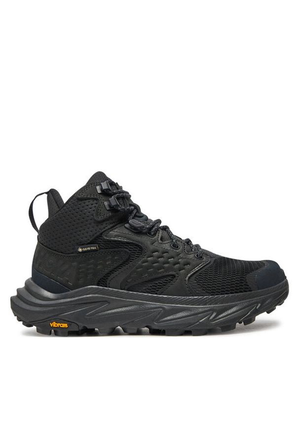 HOKA - Hoka Trekkingi Anacapa 2 Mid GTX GORE-TEX 1142831 Czarny. Kolor: czarny. Materiał: materiał