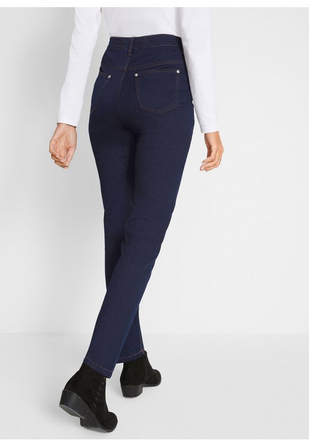 Czarne jeansy bonprix