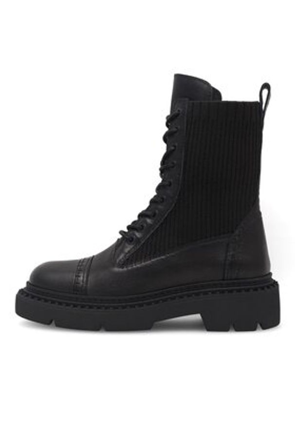 Badura Trzewiki AHMET-03 Czarny. Kolor: czarny. Materiał: materiał