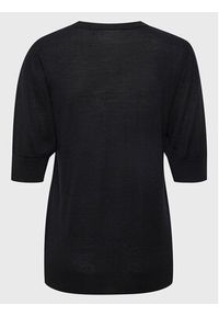 Kaffe Sweter Merin 10506856 Czarny Regular Fit. Kolor: czarny. Materiał: wełna #2