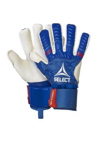 SELECT - Rękawice bramkarskie z wewnętrznymi szwami męskie Select 88 ProGrip. Kolor: niebieski