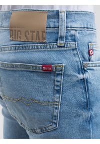 Big-Star - Spodnie jeans męskie Terry Slim 252. Stan: obniżony. Kolor: niebieski. Styl: klasyczny, elegancki