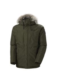 Kurtka zimowa Helly Hansen Coastal 3.0. Kolor: zielony. Sezon: zima. Sport: turystyka piesza #1
