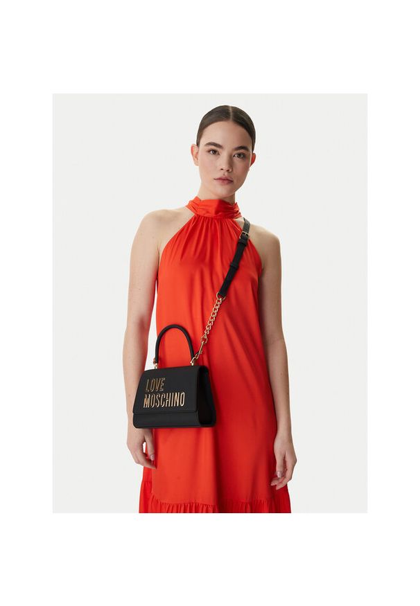 Love Moschino - Torebka LOVE MOSCHINO. Kolor: czarny