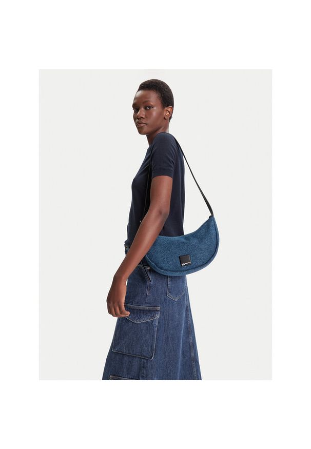 Torebka Karl Lagerfeld Jeans. Kolor: niebieski