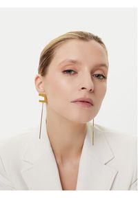 Elisabetta Franchi Kolczyki OR-12M-56E2-V140 Złoty. Materiał: metalowe. Kolor: złoty #3