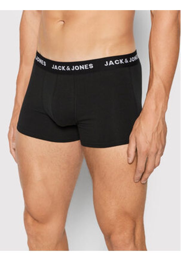 Jack & Jones - Jack&Jones Komplet 5 par bokserek Chuey 12142342 Czarny. Kolor: czarny. Materiał: bawełna
