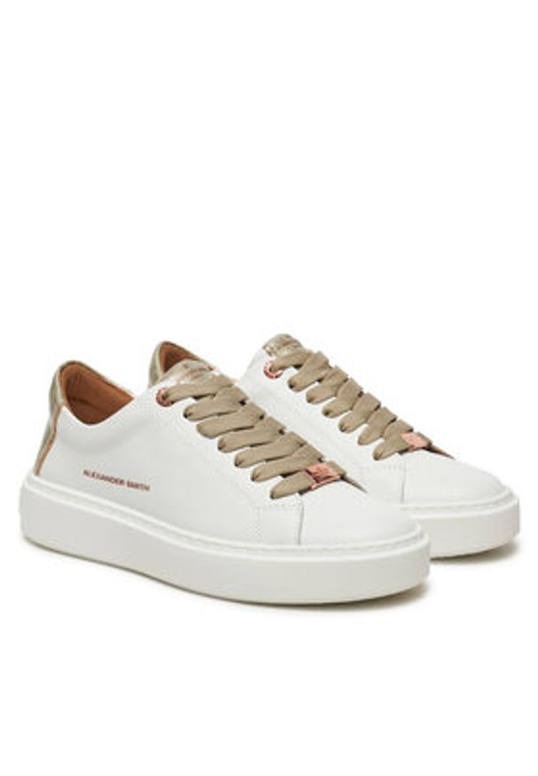 Alexander Smith Sneakersy London ALBBLDW Biały. Kolor: biały. Materiał: skóra