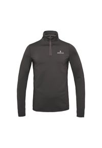 KINGSLAND - Długi rękaw treningowy polo Kingsland Classic Limited. Typ kołnierza: polo. Kolor: szary. Długość rękawa: długi rękaw. Długość: długie #1