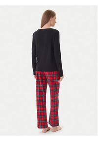 Lauren Ralph Lauren - LAUREN RALPH LAUREN Piżama ILN72458F Zielony Regular Fit. Kolor: zielony. Materiał: bawełna
