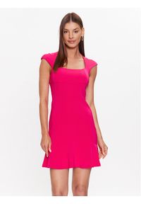 Pinko Sukienka codzienna 100923 A04I Różowy Slim Fit. Okazja: na co dzień. Kolor: różowy. Materiał: syntetyk. Typ sukienki: proste. Styl: casual