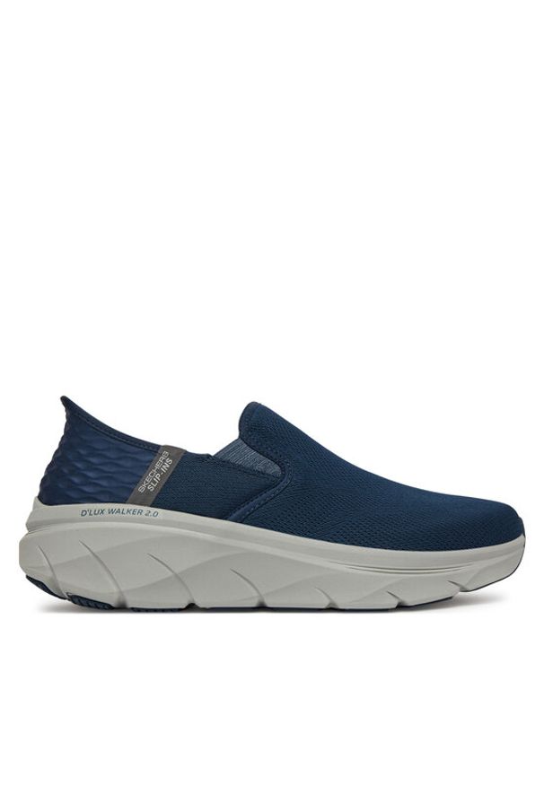 skechers - Skechers Sneakersy D'Lux Walker 2.0-Reeler 232463/NVY Granatowy. Kolor: niebieski. Materiał: materiał