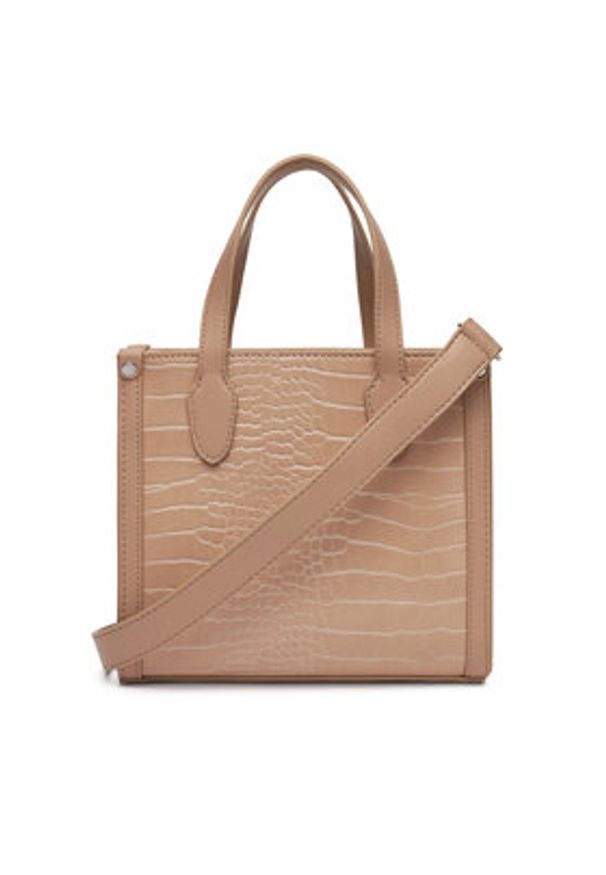 DeeZee Torebka DZE-S-015-07 Beżowy. Kolor: beżowy. Materiał: skórzane