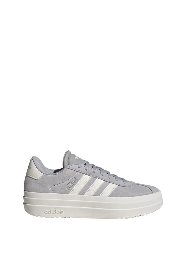 Adidas - Buty VL Court Bold. Kolor: biały, szary, wielokolorowy. Obcas: na platformie
