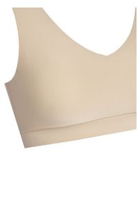 Chantelle Biustonosz top Soft Stretch C16A10 Beżowy. Kolor: beżowy. Materiał: syntetyk #4