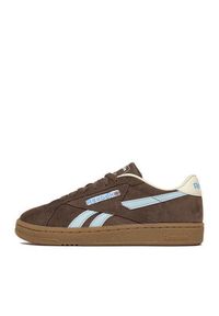 Reebok Sneakersy SS-CLUB C GROUNDS UK 100244642 Brązowy. Kolor: brązowy. Materiał: skóra, zamsz. Model: Reebok Club #6