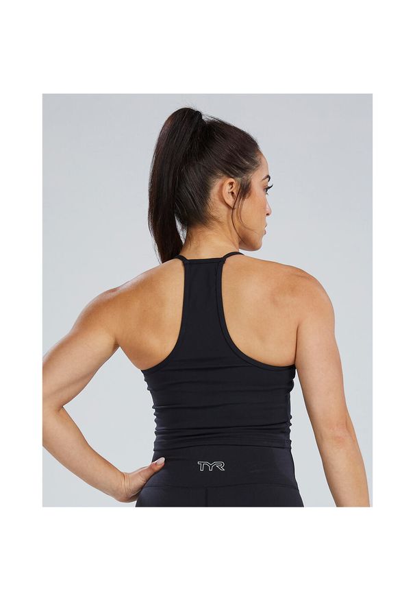 Koszulka damska TYR JL THIN STRP TANK. Kolor: niebieski