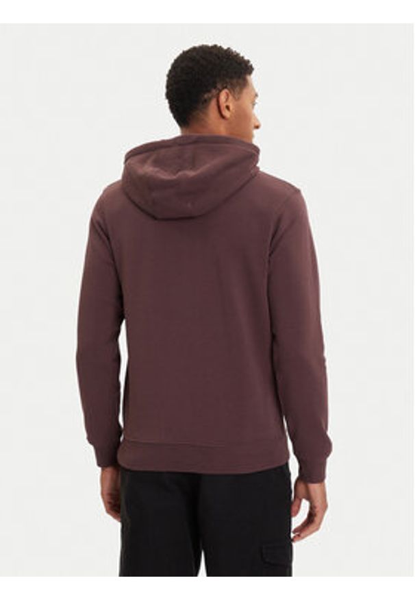 Wrangler Bluza Sign Off 112371459 Brązowy Regular Fit. Kolor: brązowy. Materiał: bawełna