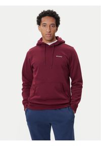columbia - Columbia Bluza 2137182 Czerwony Regular Fit. Kolor: czerwony. Materiał: bawełna