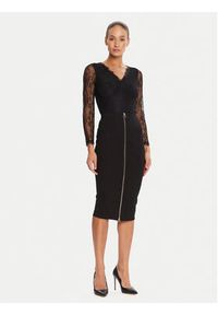 Rinascimento Spódnica ołówkowa CFC0126163003 Czarny Slim Fit. Kolor: czarny. Materiał: syntetyk