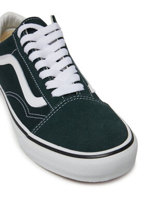 Vans Tenisówki Old Skool VN000D7ZPRM1 Zielony. Kolor: zielony. Materiał: materiał