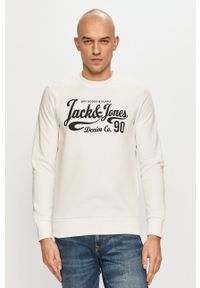 Jack & Jones - Bluza. Okazja: na co dzień. Kolor: biały. Wzór: nadruk. Styl: casual #2