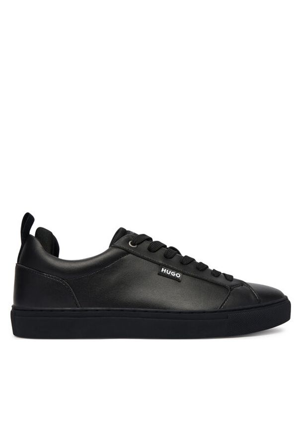 Hugo - HUGO Sneakersy Morrie 50558226 Czarny. Kolor: czarny. Materiał: skóra
