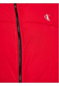 Calvin Klein Jeans Plus Kurtka puchowa J20J220151 Czerwony Relaxed Fit. Kolor: czerwony. Materiał: syntetyk