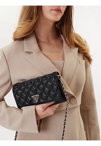 Guess Torebka Giully II Mini HWQG96 73750 Czarny. Kolor: czarny. Materiał: skórzane #6