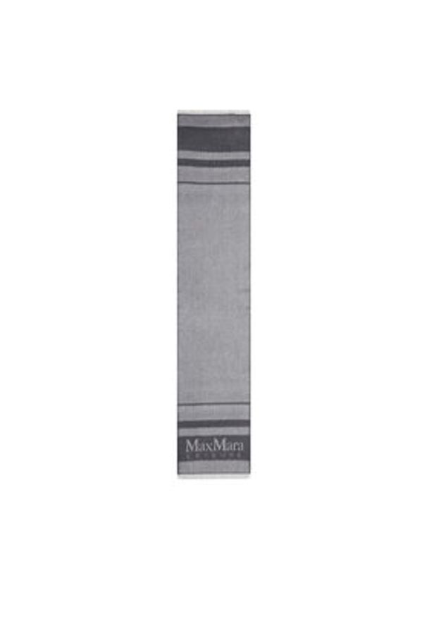 Max Mara Leisure Szalik Colibri 2426546028 Szary. Kolor: szary. Materiał: materiał, wełna