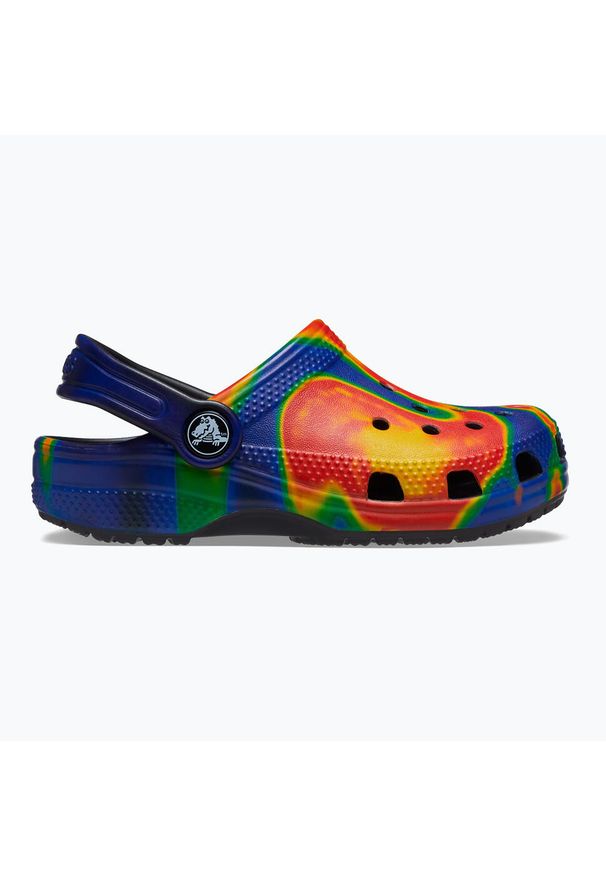 Klapki dziecięce Crocs Classic Solarized Clog. Kolor: wielokolorowy. Styl: sportowy