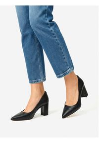 Nine West Czółenka CEO-ZAFIRA-01 Czarny. Kolor: czarny. Materiał: materiał #5