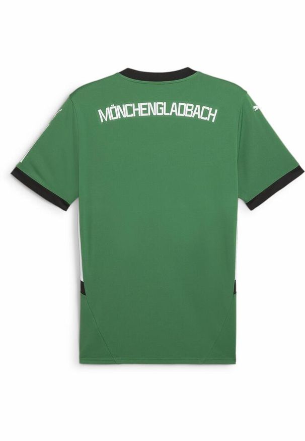 Puma - Męska koszulka wyjazdowa Borussia Mönchengladbach 24/25 PUMA Archive Green White. Kolor: biały, wielokolorowy, zielony