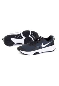 Buty Nike City Rep Tr W DA1351-002 czarne. Okazja: na co dzień. Kolor: czarny. Materiał: skóra, syntetyk, guma, materiał. Sport: fitness