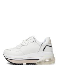 Sneakersy damskie białe Liu Jo Maxi Wonder Air 11. Okazja: na spotkanie biznesowe. Kolor: biały. Materiał: tkanina #7