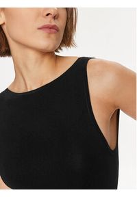 Calvin Klein Jeans Sukienka letnia Archive J20J223049 Czarny Slim Fit. Kolor: czarny. Materiał: wiskoza. Sezon: lato #4