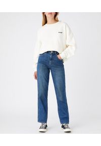 Wrangler - WRANGLER MOM STRAIGHT DAMSKIE SPODNIE JEANSOWE DŻINSY SUMMERTIME W27MZB416