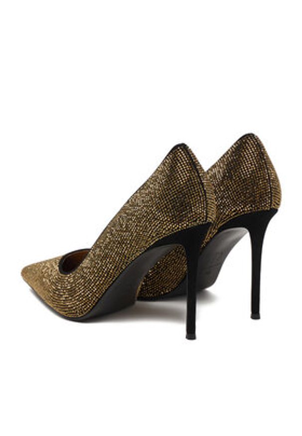 Eva Minge Szpilki EO-LUISA-LT9058-8 Złoty. Kolor: złoty. Materiał: syntetyk, skóra. Obcas: na szpilce