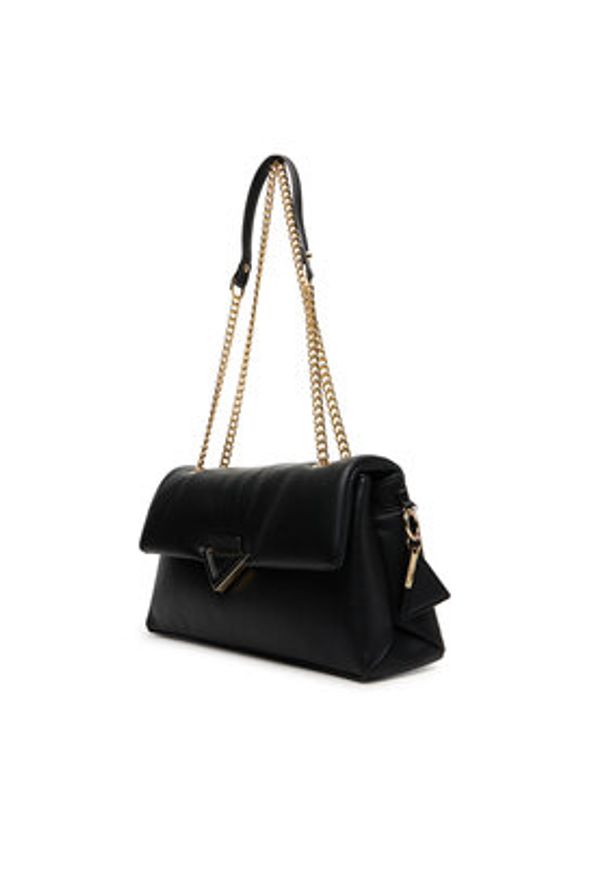 Aldo Torebka Largesoftpuff 14076949 Czarny. Kolor: czarny. Materiał: skórzane