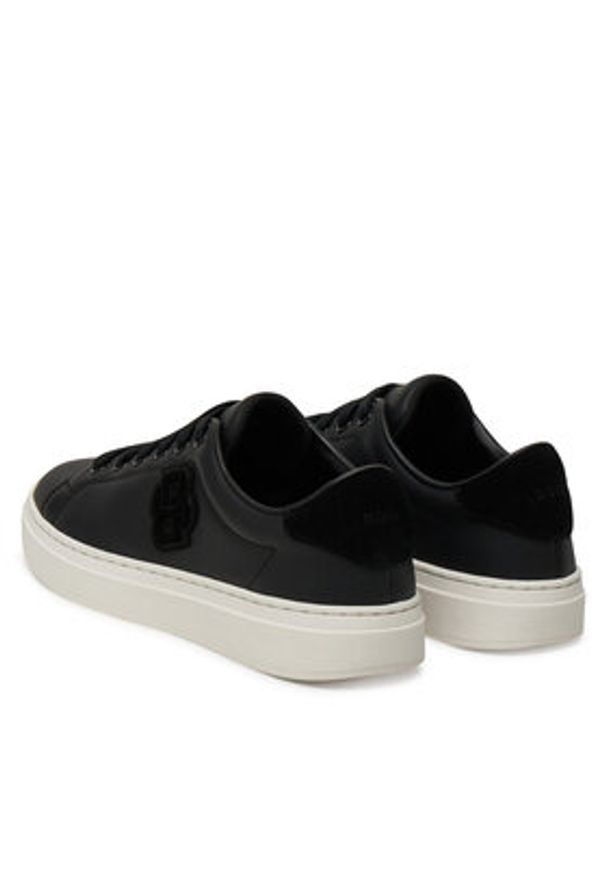 BOSS Sneakersy Kieran 50548277 Czarny. Kolor: czarny. Materiał: skóra