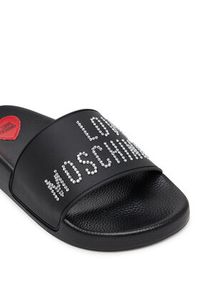 Love Moschino - LOVE MOSCHINO Klapki JA28122G0MI13000 Czarny. Kolor: czarny #5