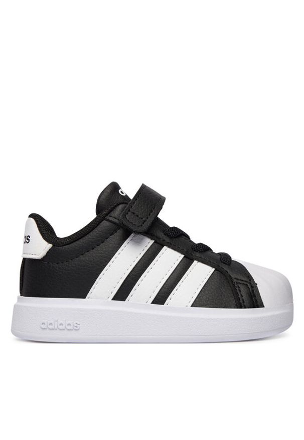 Adidas - adidas Sneakersy Streettalk JQ8605 Czarny. Kolor: czarny. Materiał: skóra