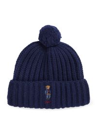 Polo Ralph Lauren Czapka 455931876003 Granatowy. Kolor: niebieski. Materiał: wełna #1