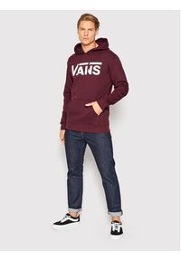 Vans Bluza VN0A456B Bordowy Regular Fit. Kolor: czerwony. Materiał: bawełna #4