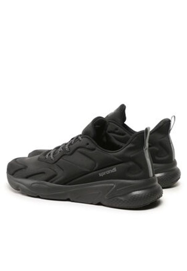 Sprandi Sneakersy MP-S21R284A-7 Czarny. Kolor: czarny. Materiał: materiał