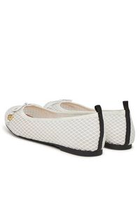 Love Moschino - LOVE MOSCHINO Baleriny JA11051G0MIQ0100 Biały. Kolor: biały. Materiał: materiał #3